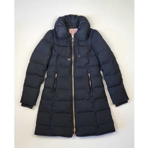 Juicy Couture Jackets & Blazers - Juicy Couture Black Down Puffer Jacket sz S